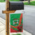Burkina Faso Independence Day Garden Flag Coat Of Arms With Rose