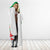Burkina Faso Independence Day Hooded Blanket Coat Of Arms With Rose