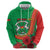 Personalised Burkina Faso Independence Day Hoodie Coat Of Arms With Rose