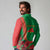 Personalised Burkina Faso Independence Day Long Sleeve Polo Shirt Coat Of Arms With Rose