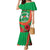 Personalised Burkina Faso Independence Day Mermaid Dress Coat Of Arms With Rose