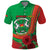 Personalised Burkina Faso Independence Day Polo Shirt Coat Of Arms With Rose