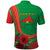 Personalised Burkina Faso Independence Day Polo Shirt Coat Of Arms With Rose
