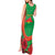 Personalised Burkina Faso Independence Day Tank Maxi Dress Coat Of Arms With Rose