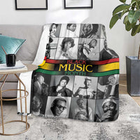 African-American Black Music Month Blanket Legends Tribute