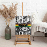 African-American Black Music Month Canvas Wall Art Legends Tribute