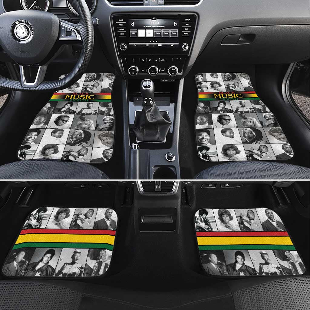 African-American Black Music Month Car Mats Legends Tribute