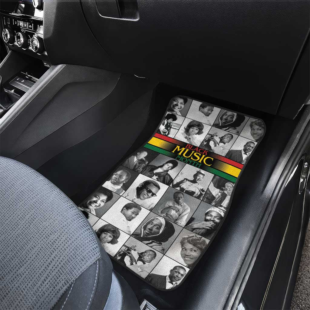 African-American Black Music Month Car Mats Legends Tribute