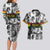 African-American Black Music Month Couples Matching Long Sleeve Bodycon Dress and Hawaiian Shirt Legends Tribute