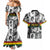 African-American Black Music Month Couples Matching Mermaid Dress and Hawaiian Shirt Legends Tribute