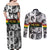 African-American Black Music Month Couples Matching Off Shoulder Maxi Dress and Long Sleeve Button Shirt Legends Tribute