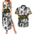 African-American Black Music Month Couples Matching Summer Maxi Dress and Hawaiian Shirt Legends Tribute