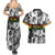 African-American Black Music Month Couples Matching Summer Maxi Dress and Hawaiian Shirt Legends Tribute