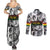 African-American Black Music Month Couples Matching Summer Maxi Dress and Long Sleeve Button Shirt Legends Tribute