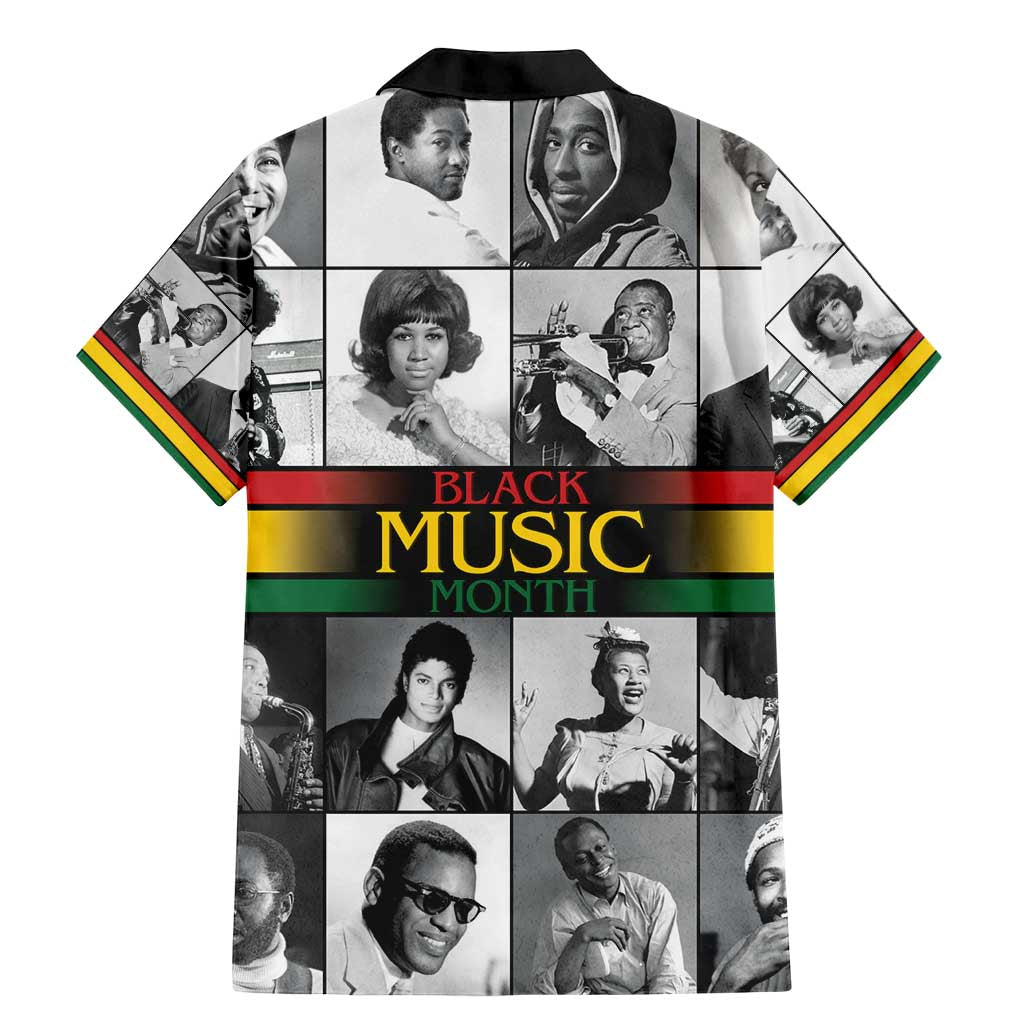 African-American Black Music Month Family Matching Mermaid Dress and Hawaiian Shirt Legends Tribute