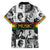 African-American Black Music Month Family Matching Off The Shoulder Long Sleeve Dress and Hawaiian Shirt Legends Tribute