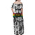 African-American Black Music Month Family Matching Off Shoulder Maxi Dress and Hawaiian Shirt Legends Tribute
