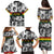 African-American Black Music Month Family Matching Puletasi and Hawaiian Shirt Legends Tribute
