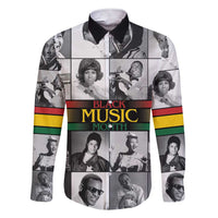 African-American Black Music Month Family Matching Short Sleeve Bodycon Dress and Hawaiian Shirt Legends Tribute