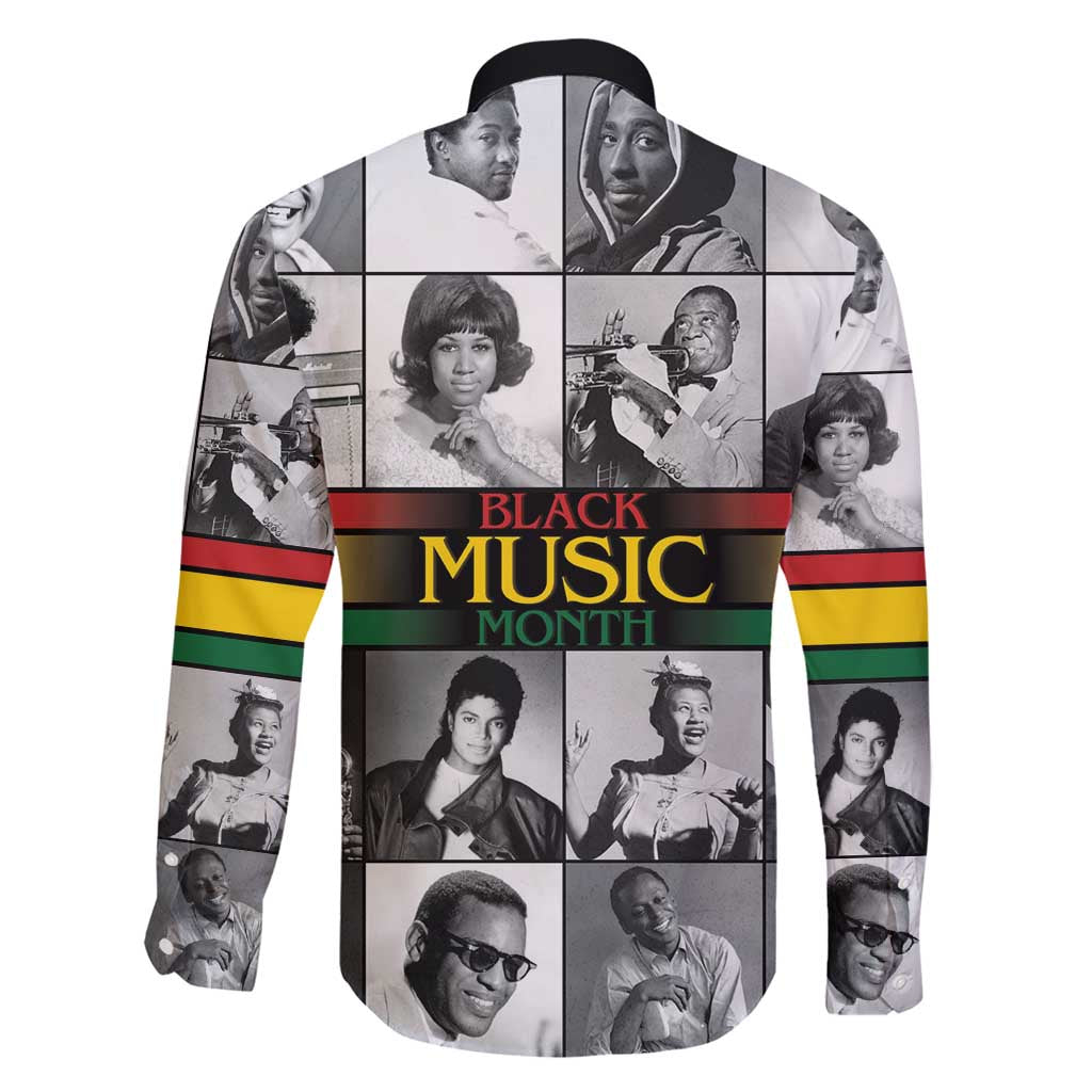 African-American Black Music Month Family Matching Short Sleeve Bodycon Dress and Hawaiian Shirt Legends Tribute