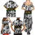 African-American Black Music Month Family Matching Summer Maxi Dress and Hawaiian Shirt Legends Tribute
