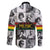 African-American Black Music Month Family Matching Summer Maxi Dress and Hawaiian Shirt Legends Tribute