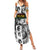 African-American Black Music Month Family Matching Summer Maxi Dress and Hawaiian Shirt Legends Tribute