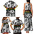 African-American Black Music Month Family Matching Tank Maxi Dress and Hawaiian Shirt Legends Tribute