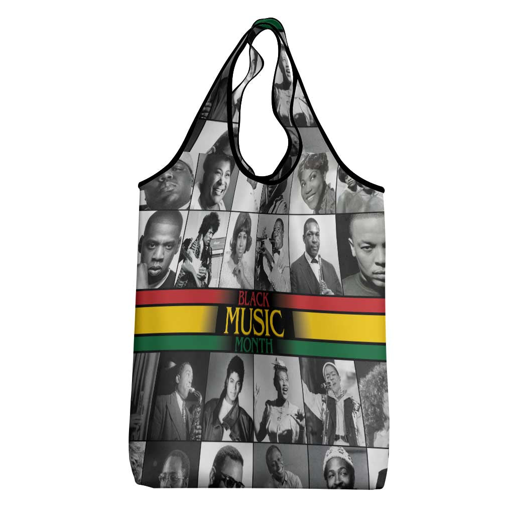 African-American Black Music Month Grocery Bag Legends Tribute