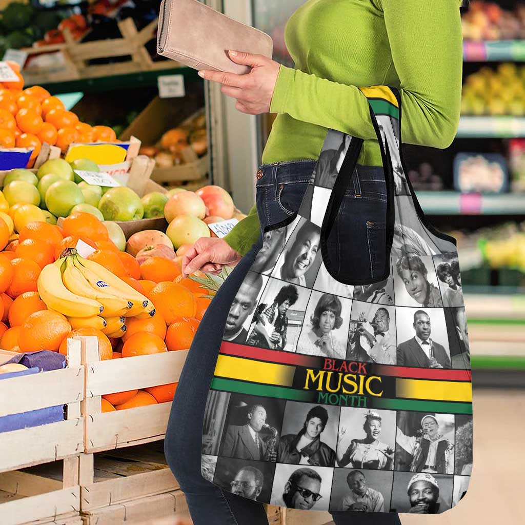 African-American Black Music Month Grocery Bag Legends Tribute
