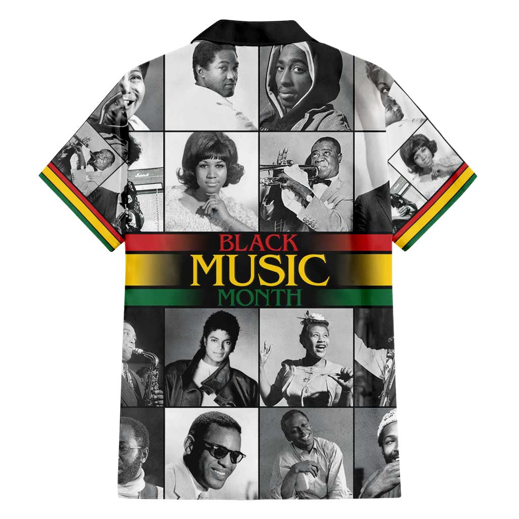 African-American Black Music Month Hawaiian Shirt Legends Tribute