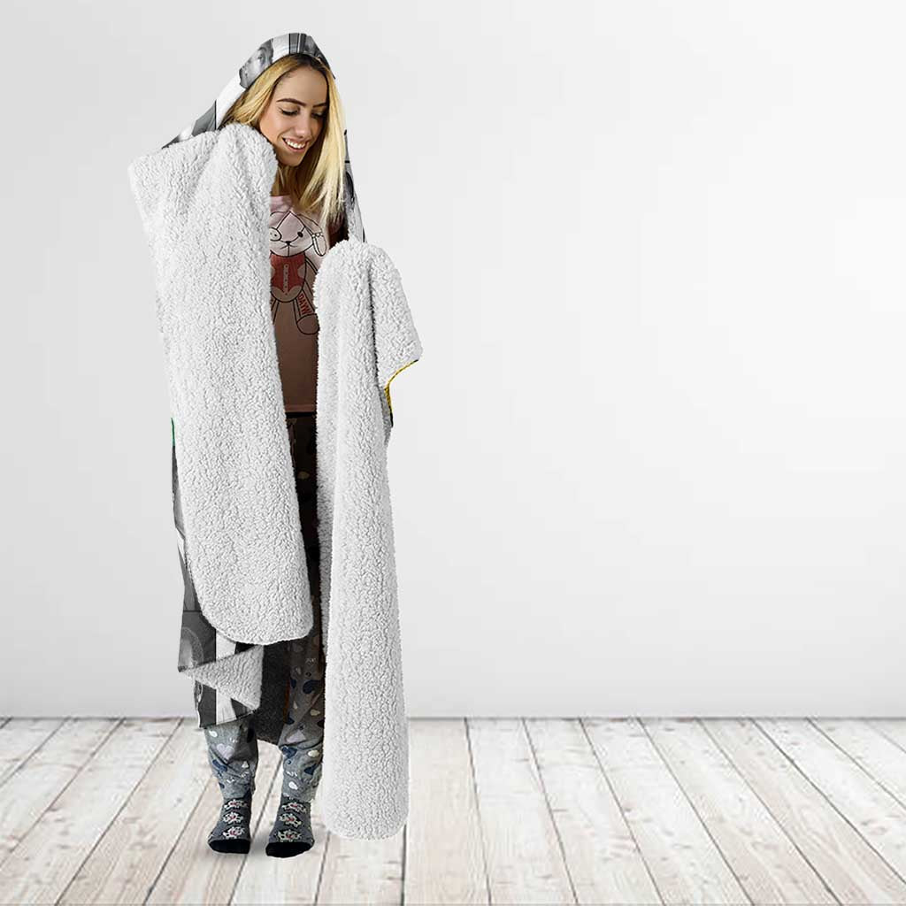 African-American Black Music Month Hooded Blanket Legends Tribute