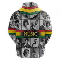 African-American Black Music Month Hoodie Legends Tribute
