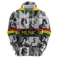 African-American Black Music Month Hoodie Legends Tribute