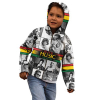 African-American Black Music Month Kid Hoodie Legends Tribute