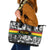 African-American Black Music Month Leather Tote Bag Legends Tribute