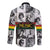 African-American Black Music Month Long Sleeve Button Shirt Legends Tribute