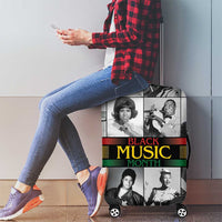 African-American Black Music Month Luggage Cover Legends Tribute