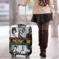 African-American Black Music Month Luggage Cover Legends Tribute