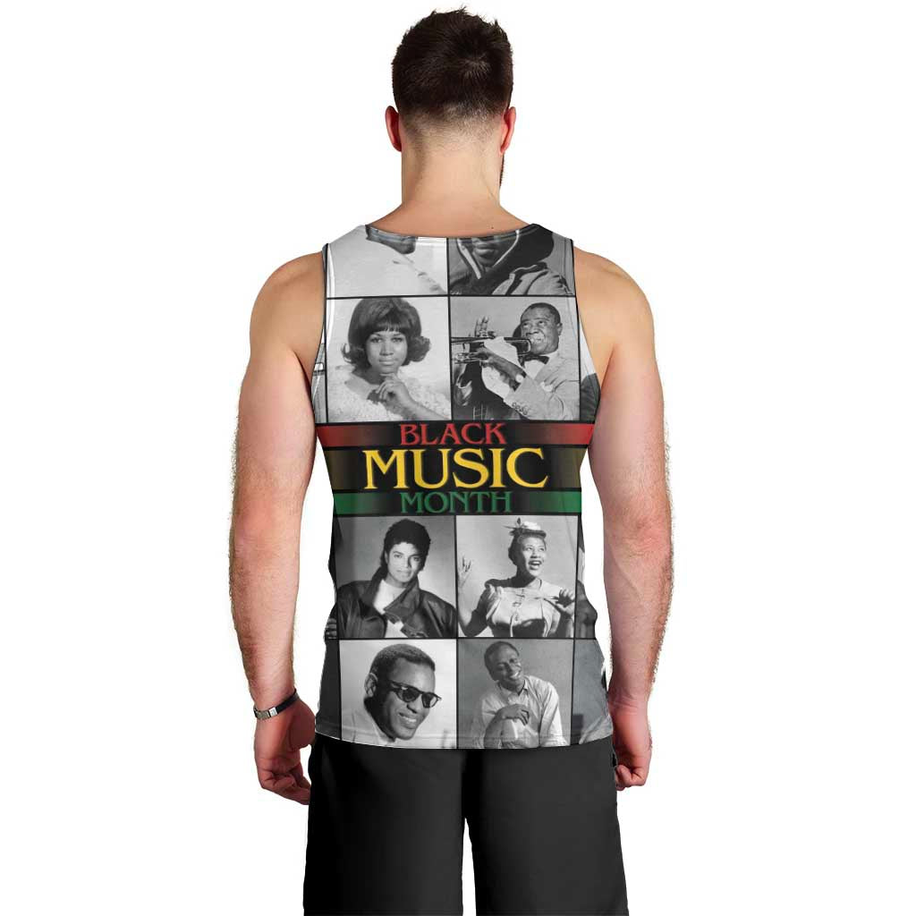 African-American Black Music Month Men Tank Top Legends Tribute