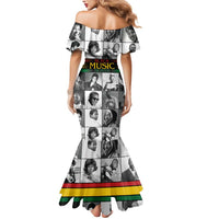 African-American Black Music Month Mermaid Dress Legends Tribute