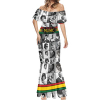 African-American Black Music Month Mermaid Dress Legends Tribute