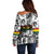 African-American Black Music Month Off Shoulder Sweater Legends Tribute