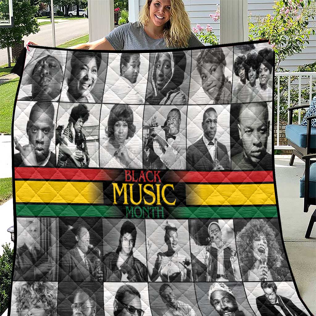 African-American Black Music Month Quilt Legends Tribute