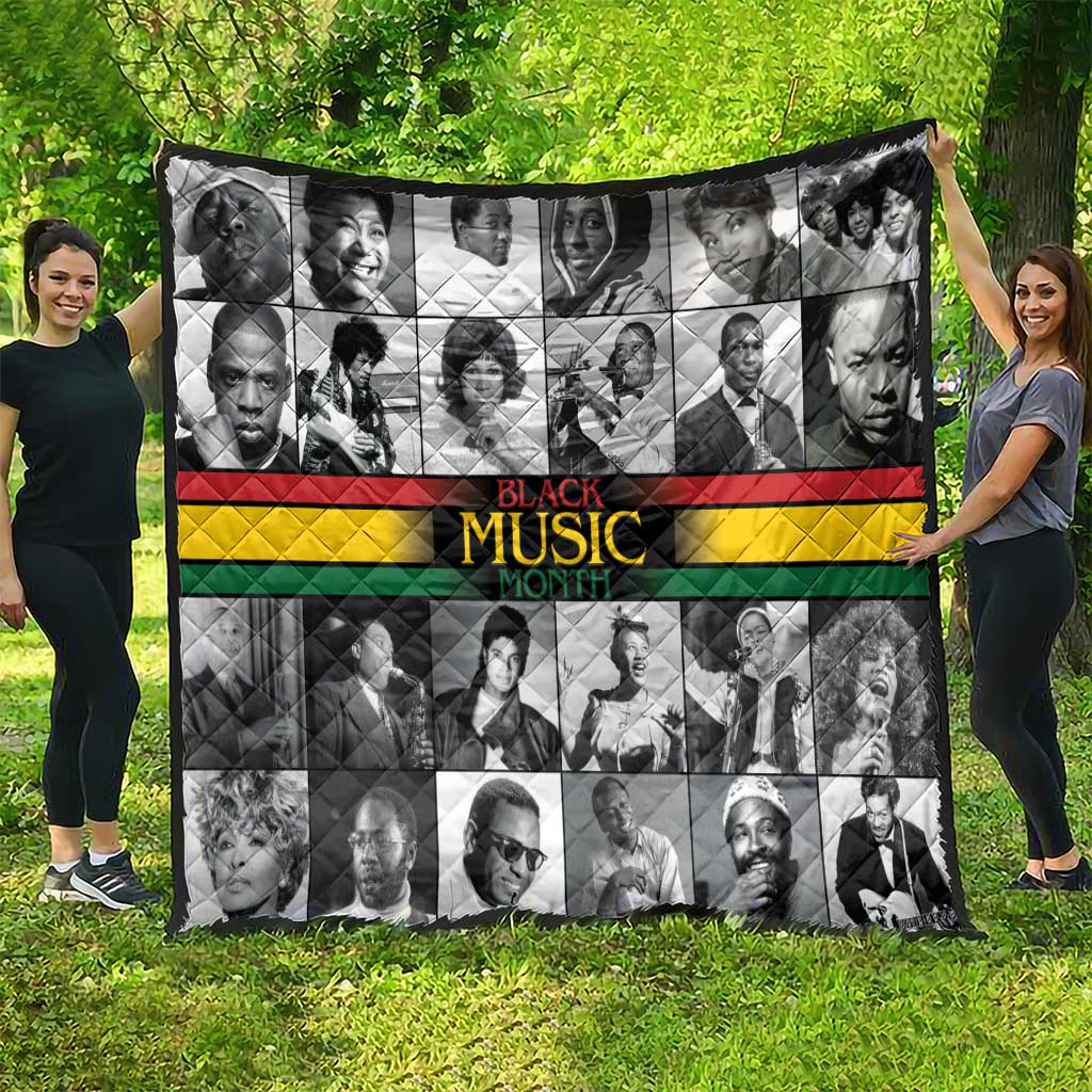 African-American Black Music Month Quilt Legends Tribute