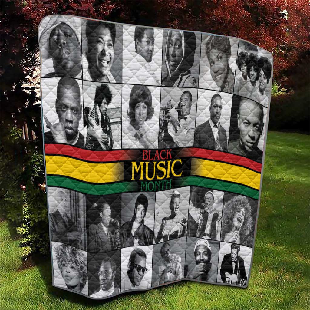 African-American Black Music Month Quilt Legends Tribute
