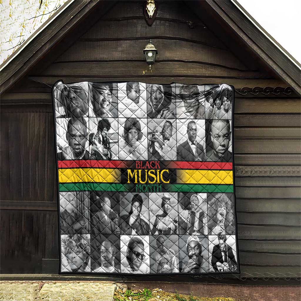 African-American Black Music Month Quilt Legends Tribute