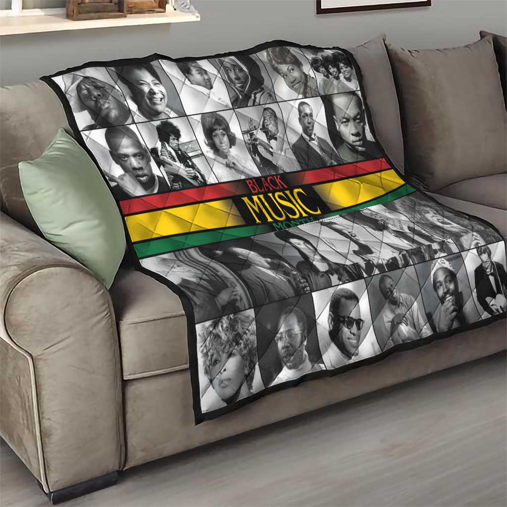 African-American Black Music Month Quilt Legends Tribute