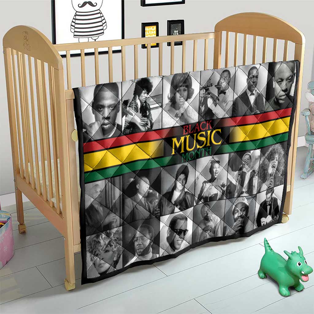 African-American Black Music Month Quilt Legends Tribute