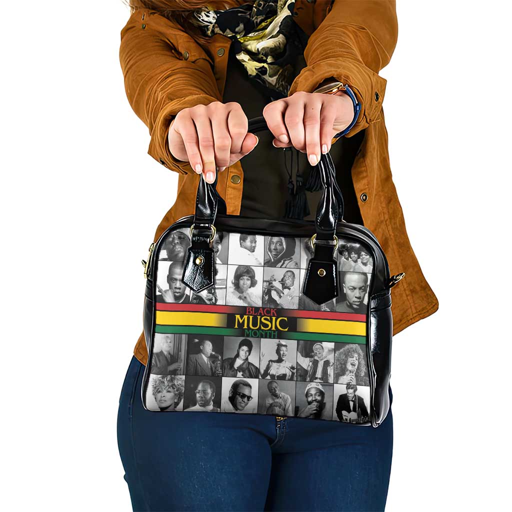 African-American Black Music Month Shoulder Handbag Legends Tribute